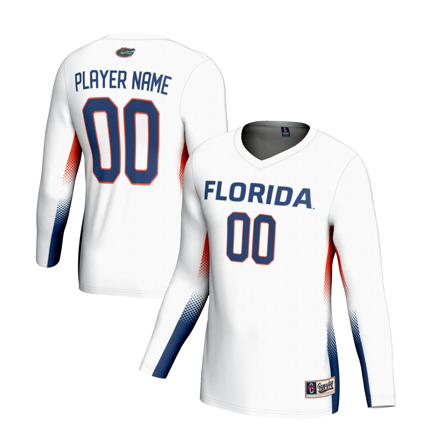 Florida Gators GameDay Greats Unisex NIL Lightweight Volleyball Jersey - White