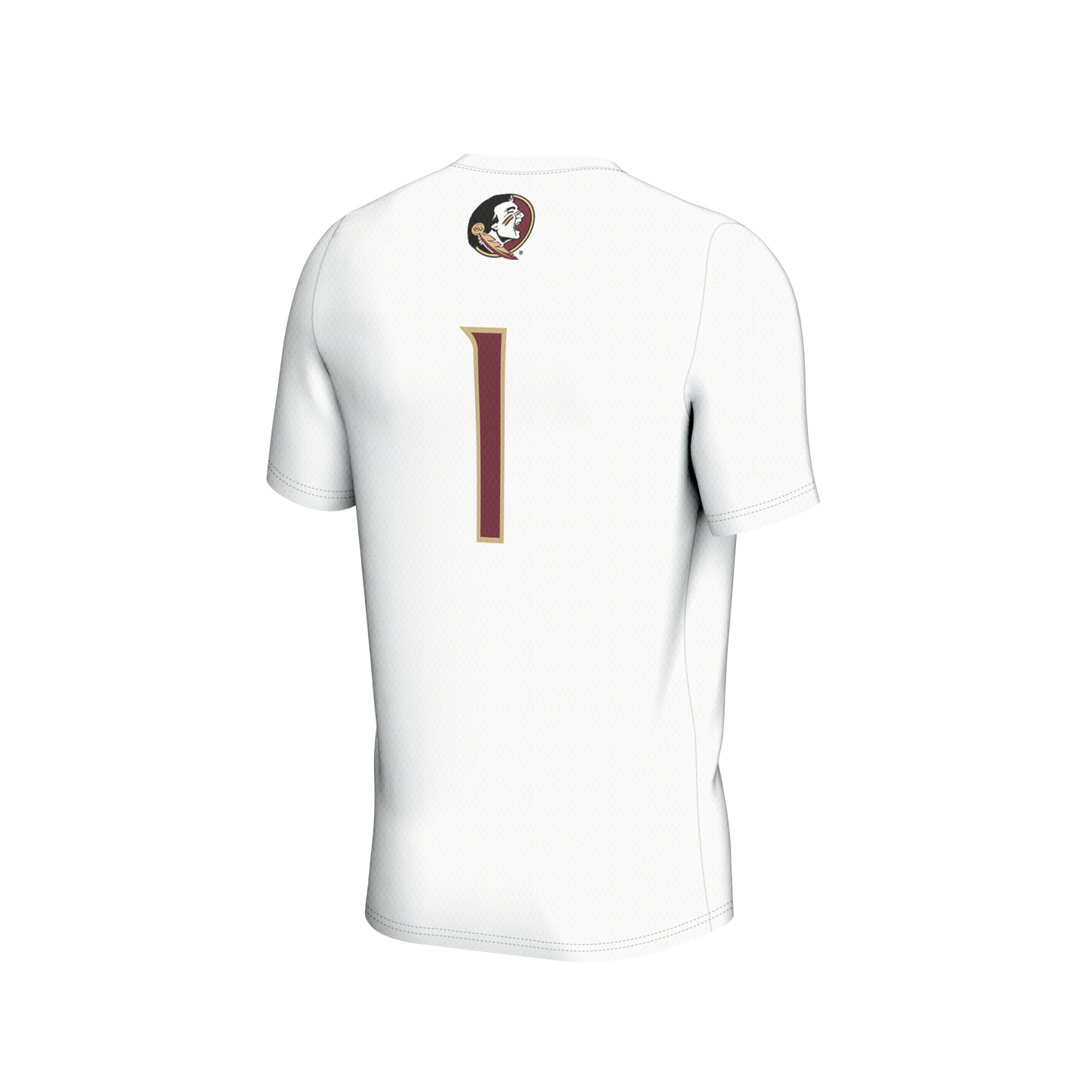 #1 Florida State Seminoles GameDay Greats Unisex Lightweight Collegiate Soccer Fashion Jersey  - White