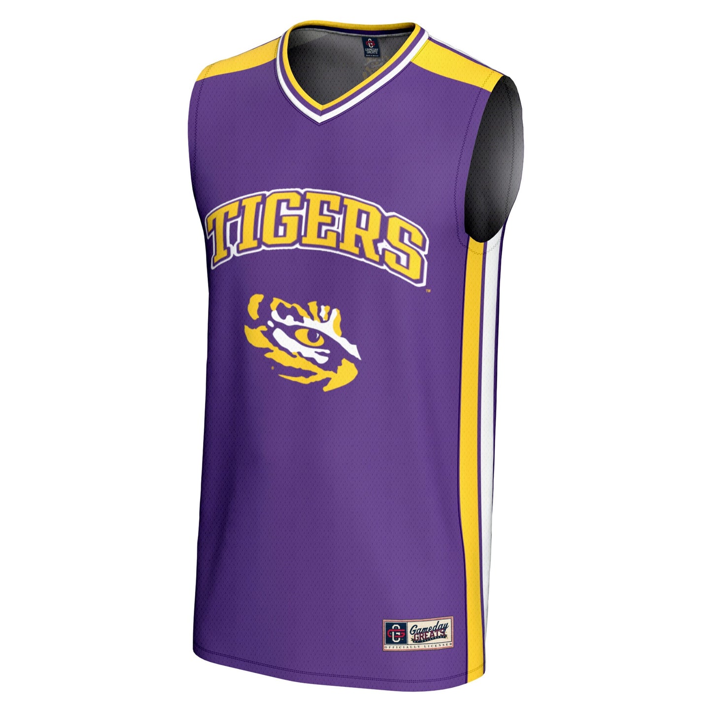 LSU Tigers GameDay Greats  Spirit Basketball Jersey - Purple