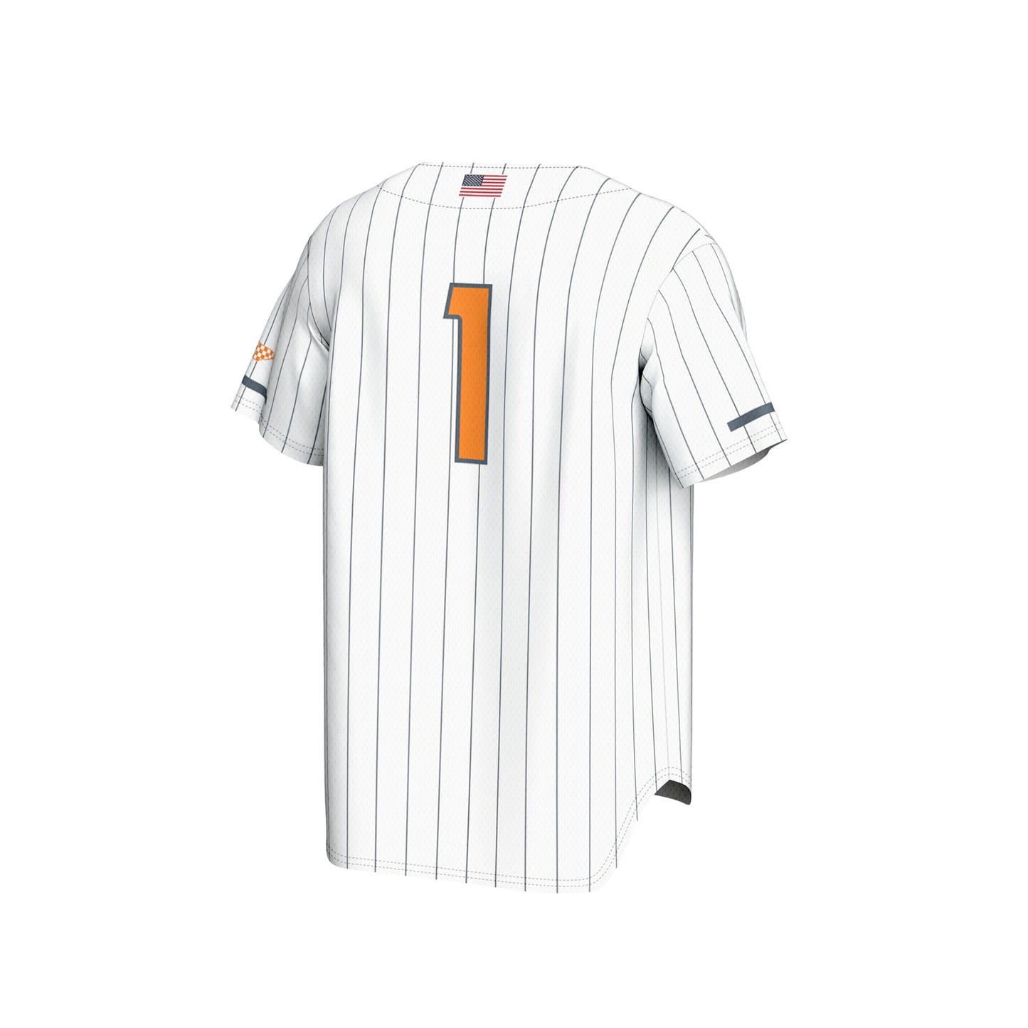 #1 Tennessee Volunteers GameDay Greats Unisex Lightweight Baseball Fashion Jersey - White