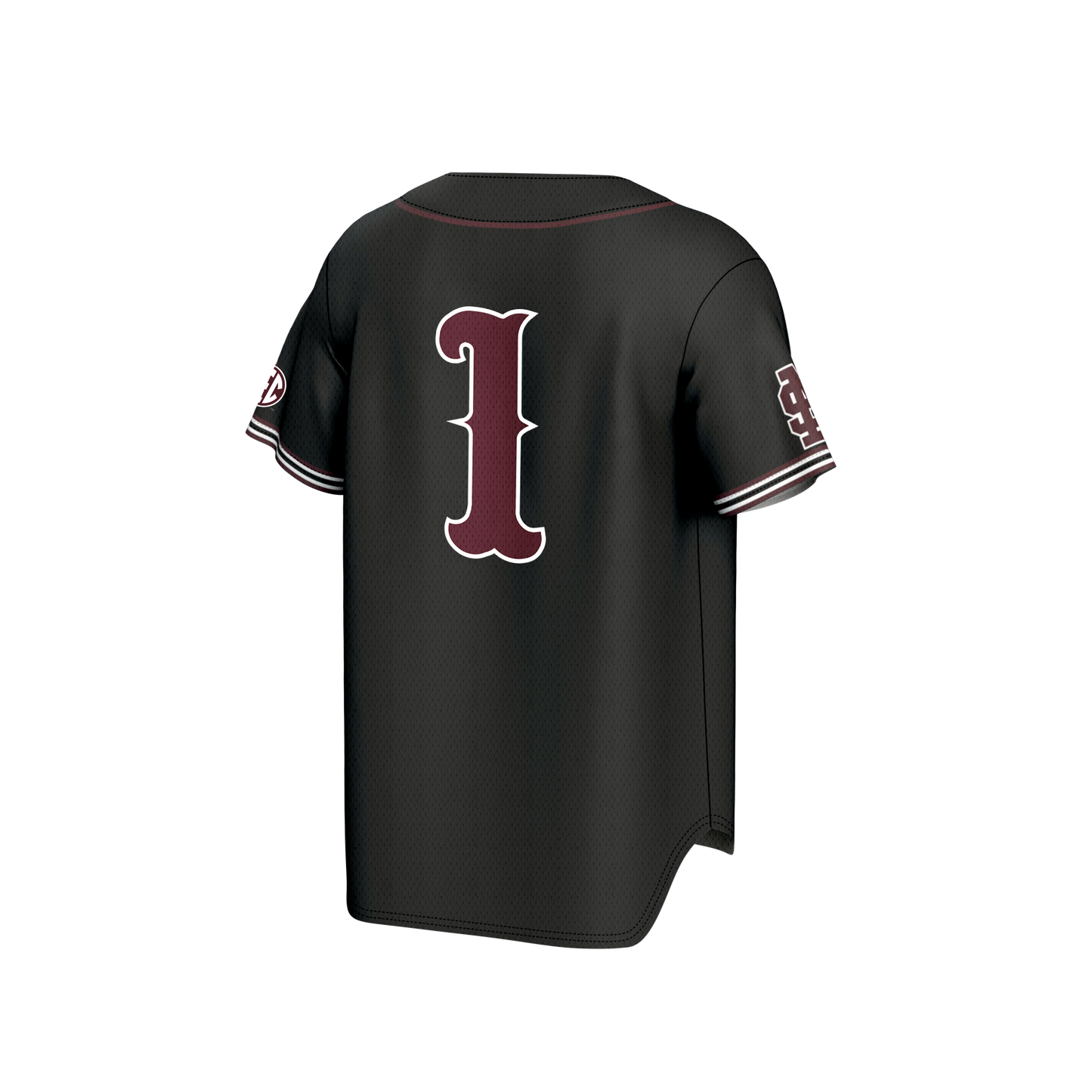 Mississippi State Bulldogs GameDay Greats Youth Lightweight Collegiate Baseball Fashion Jersey - White
