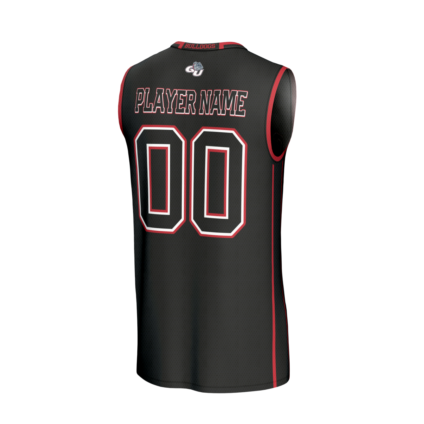 Gonzaga Bulldogs GameDay Greats Unisex Lightweight Collegiate Men's Basketball NIL Pick-A-Player Fashion Jersey - Black