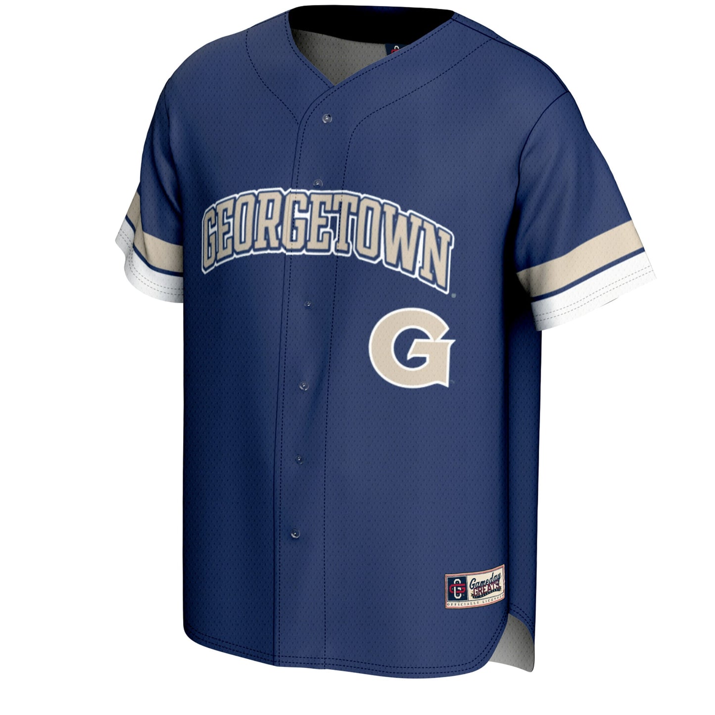 Georgetown Hoyas GameDay Greats  Spirit Baseball Jersey - Navy
