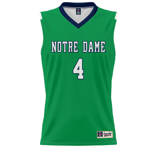 Skylar Diggins Notre Dame Fighting Irish GameDay Greats Youth Lightweight Basketball Alumni Jersey - Green