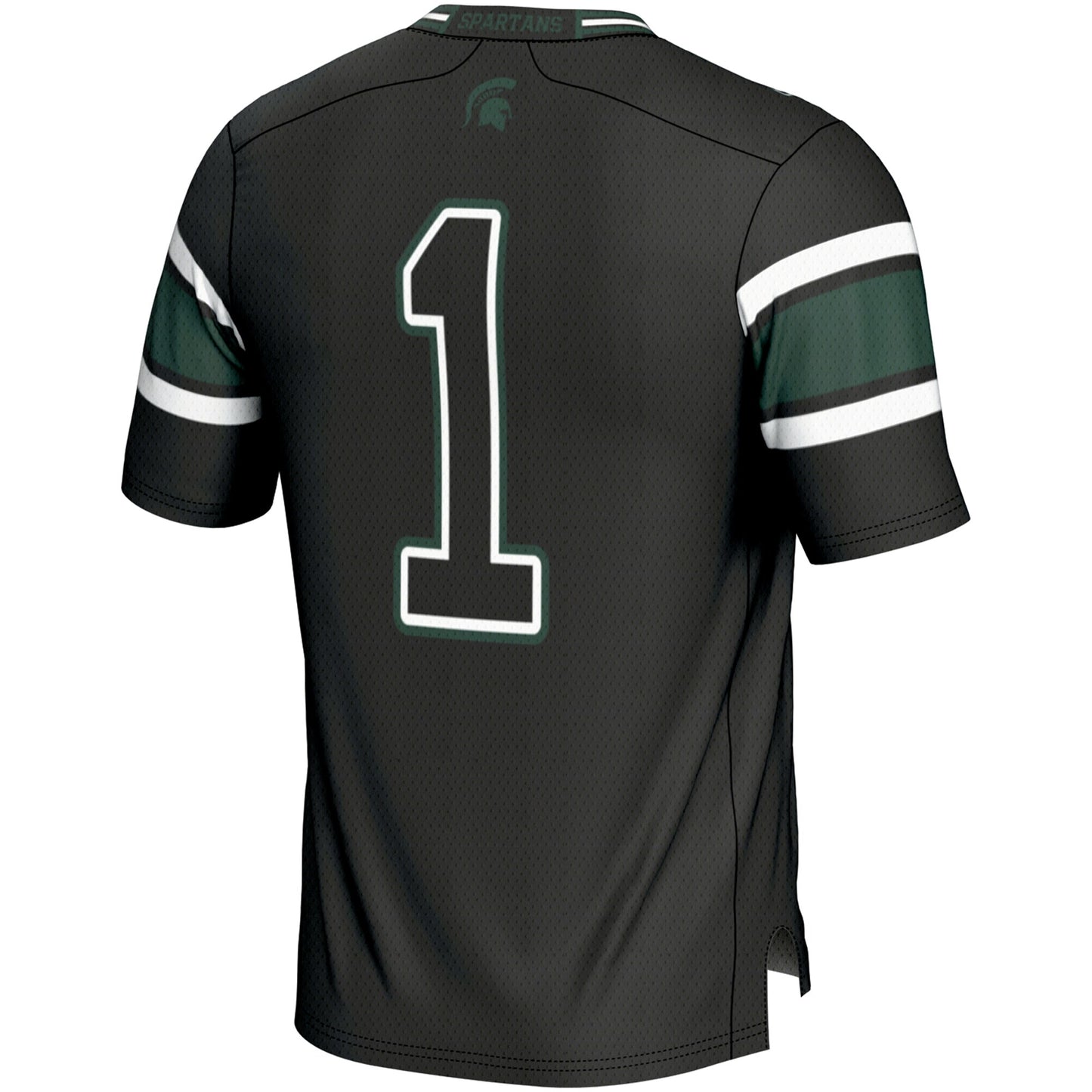 #1 Michigan State Spartans GameDay Greats Youth Endzone Football Jersey - Black