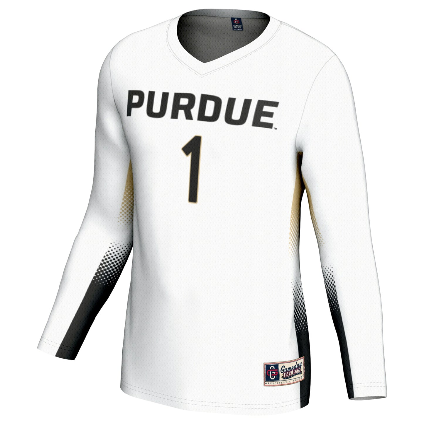#1 Purdue Boilermakers GameDay Greats Unisex Lightweight Volleyball Jersey - White