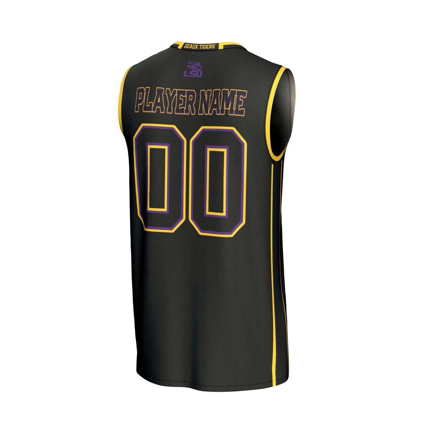 LSU Tigers GameDay Greats Unisex NIL Pick-A-Player Lightweight Collegiate Women's Basketball Fashion Jersey - Purple