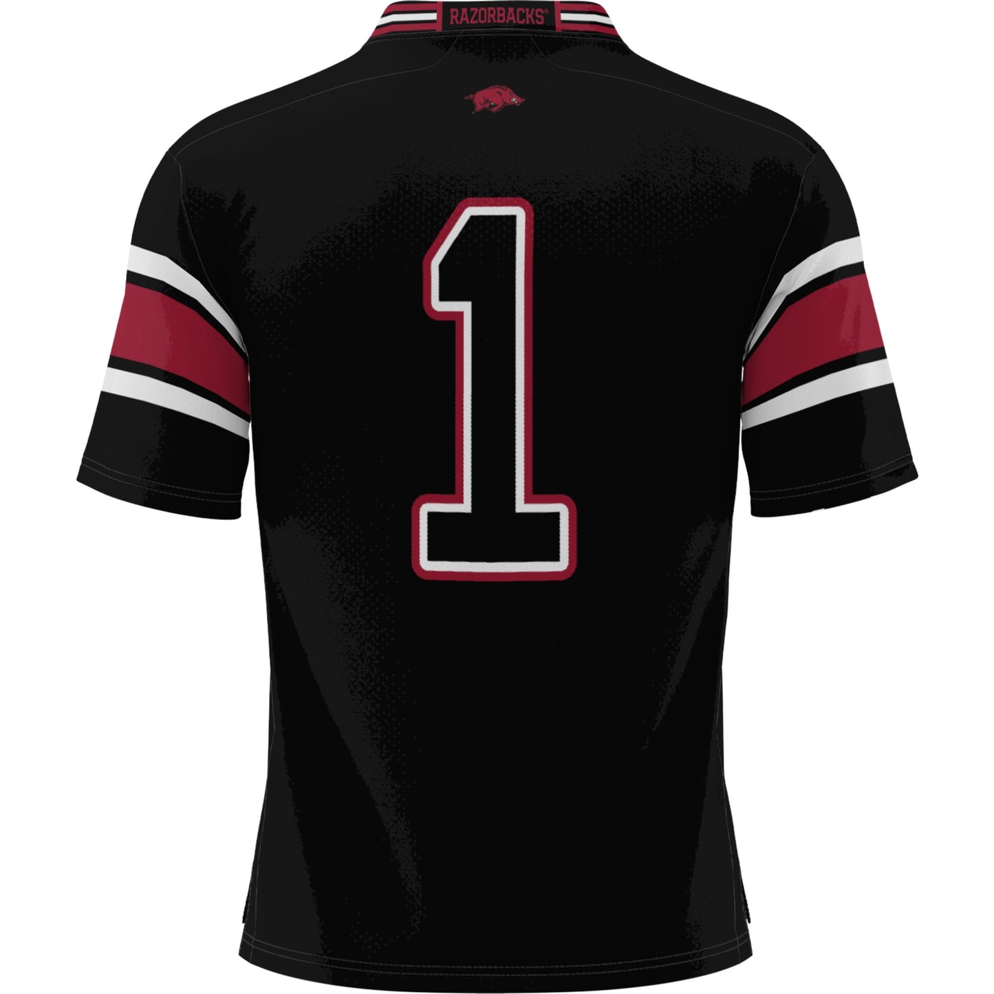 #1 Arkansas Razorbacks GameDay Greats Youth Football Jersey - Black