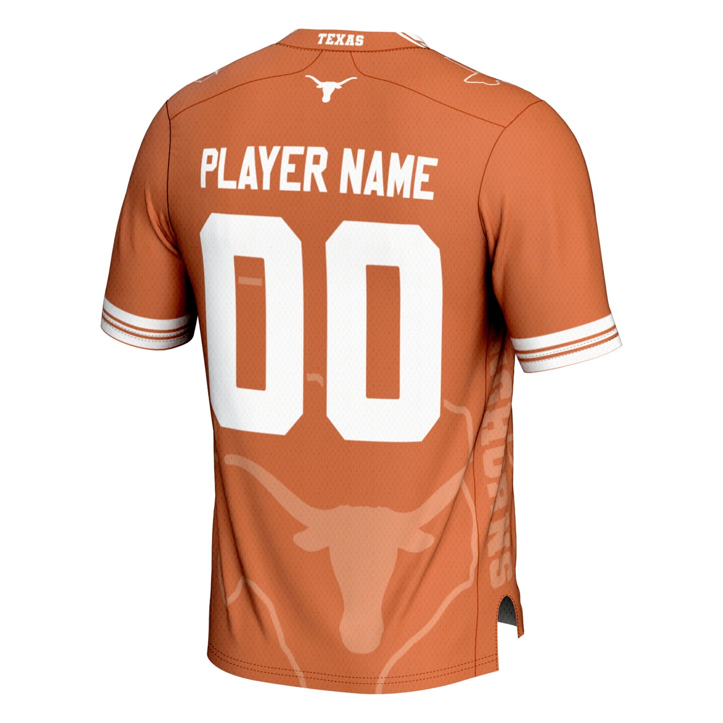 Texas Longhorns GameDay Greats Youth Icon Print NIL Pick-A-Player Football Jersey - Texas Orange