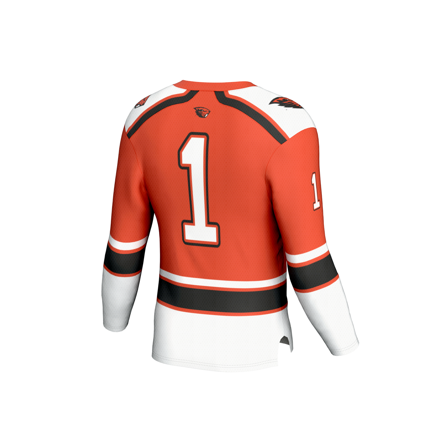 #1 Oregon State Beavers GameDay Greats Unisex Lightweight Hockey Fashion Jersey - Orange