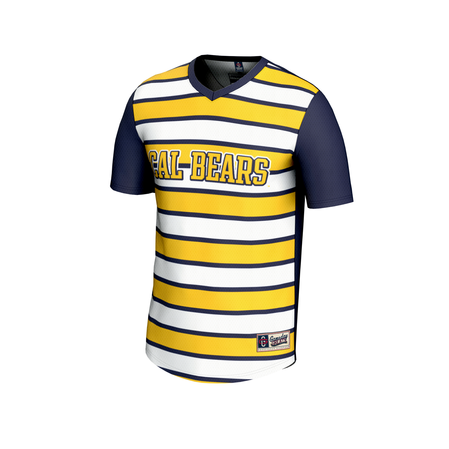 Cal Bears GameDay Greats Youth NIL Pick-A-Player Collegiate Women's Soccer Lightweight Fashion Jersey - Navy/Gold