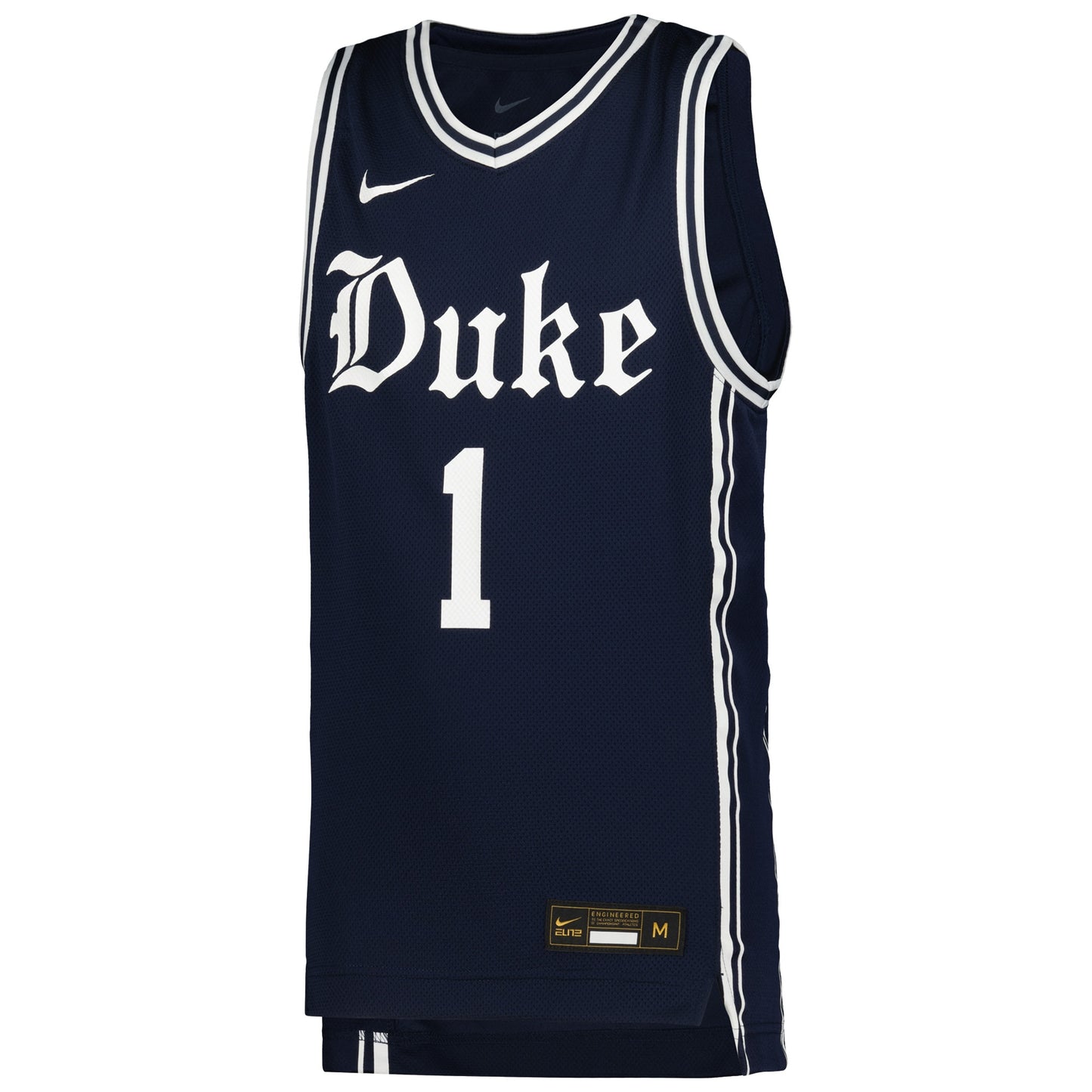 #1 Duke Blue Devils Nike Youth Icon Replica Basketball Jersey - White