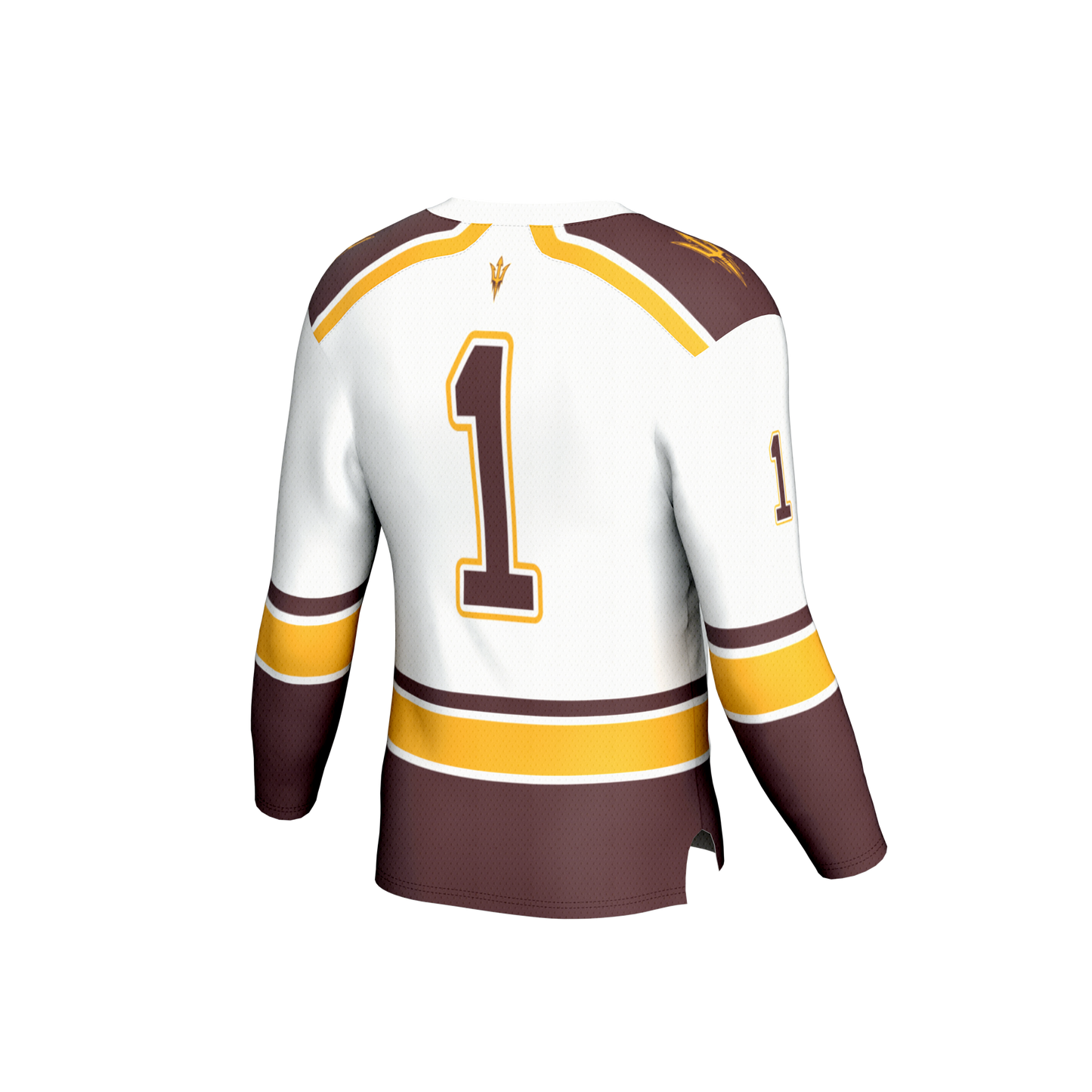 Arizona State Sun Devils GameDay Greats Unisex Lightweight Hockey Fashion Jersey - White