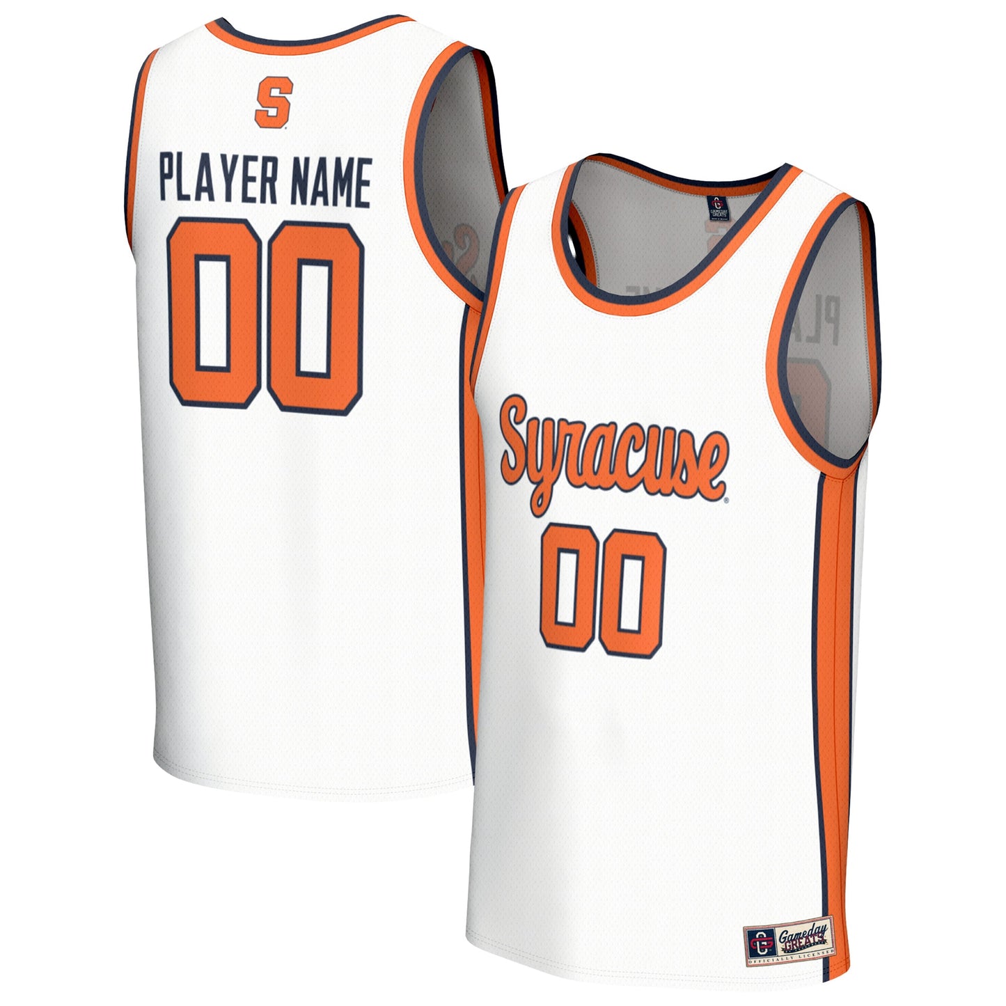 Syracuse Orange GameDay Greats Unisex NIL Pick-A-Player Men's Basketball Lightweight Jersey - Orange