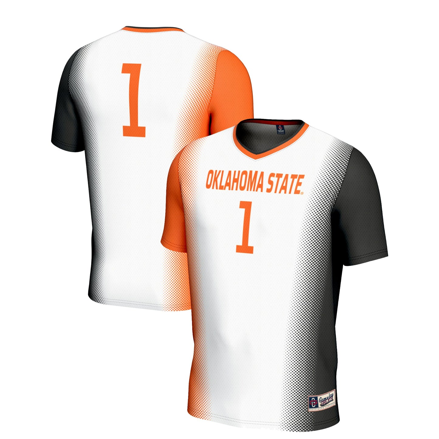 #1 Oklahoma State Cowboys GameDay Greats Youth  Lightweight Women's Soccer Jersey - White
