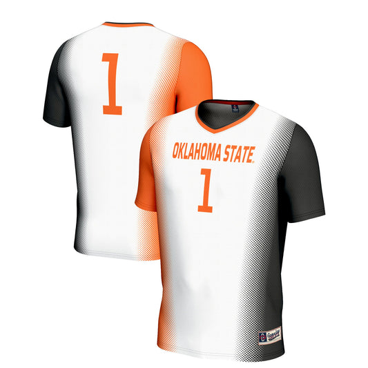 #1 Oklahoma State Cowboys GameDay Greats Youth  Lightweight Women's Soccer Jersey - White
