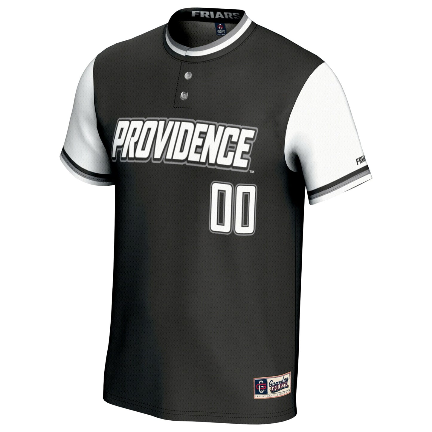 Providence Friars GameDay Greats Youth NIL Pick-A-Player Softball Lightweight Jersey - Black
