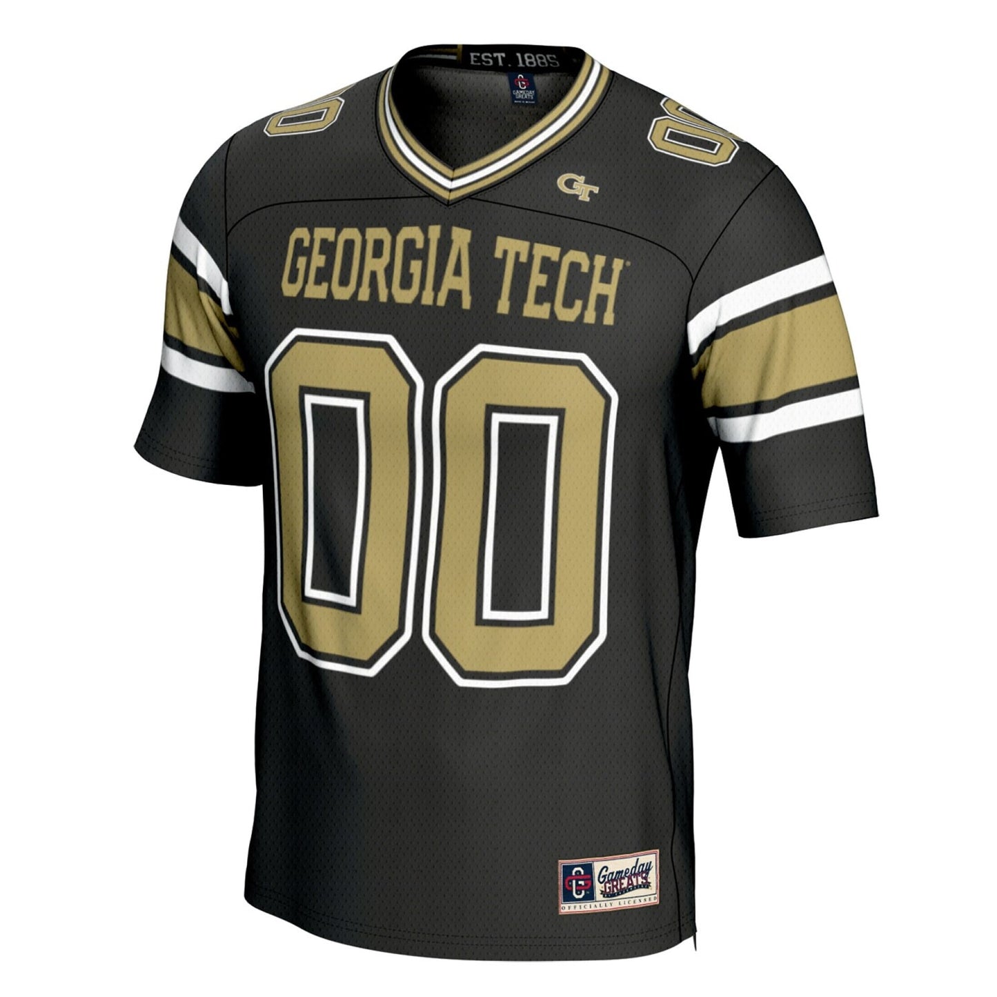 Georgia Tech Yellow Jackets GameDay Greats Unisex NIL Pick-A-Player Football Fashion Jersey - Black