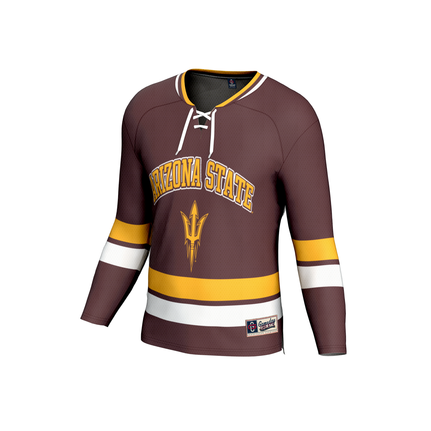 Arizona State Sun Devils GameDay Greats Unisex Lightweight Hockey Fashion Jersey - White