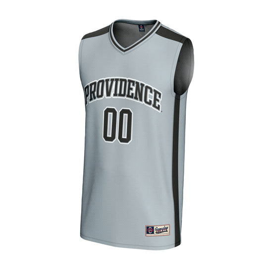 Providence Friars GameDay Greats Unisex NIL Pick-A-Player Lightweight Women's Basketball Fashion Jersey - Silver