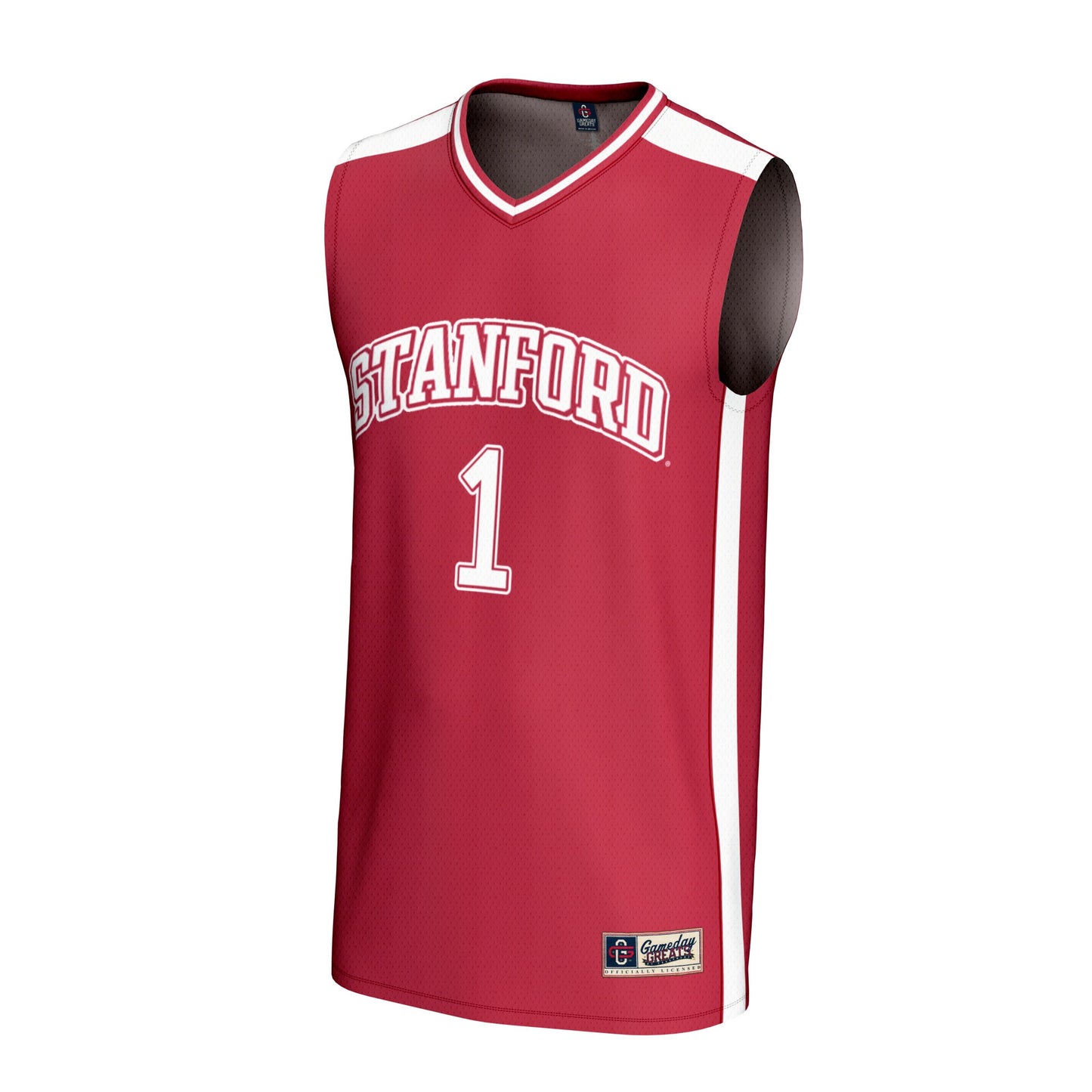 #1 Stanford Cardinal GameDay Greats Youth Lightweight Basketball Fashion Jersey - Cardinal