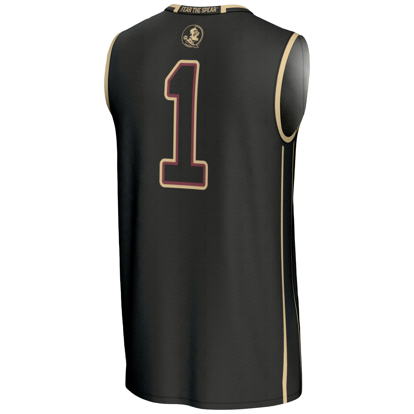 #1 Florida State Seminoles GameDay Greats Youth Lightweight Basketball Jersey - Black