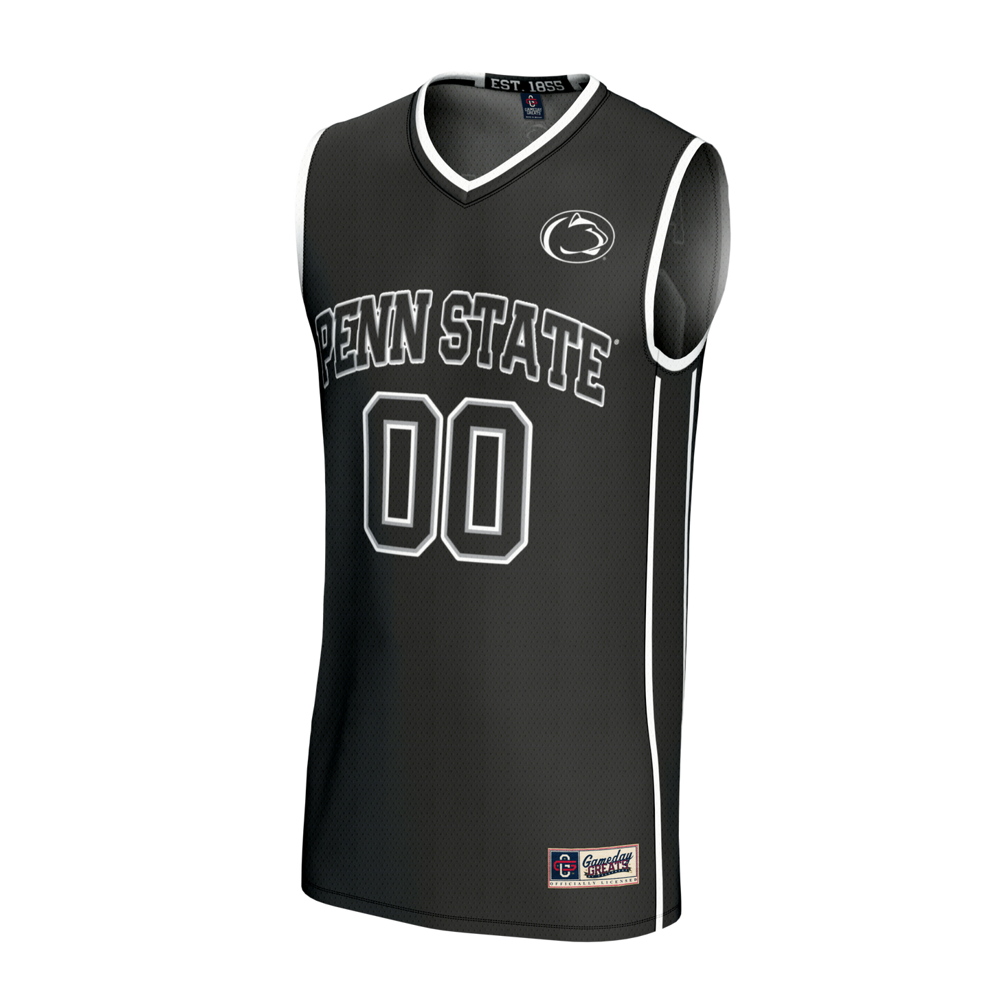Penn State Nittany Lions GameDay Greats Youth NIL Pick-A-Player Lightweight Men's Basketball Fashion Jersey - Black