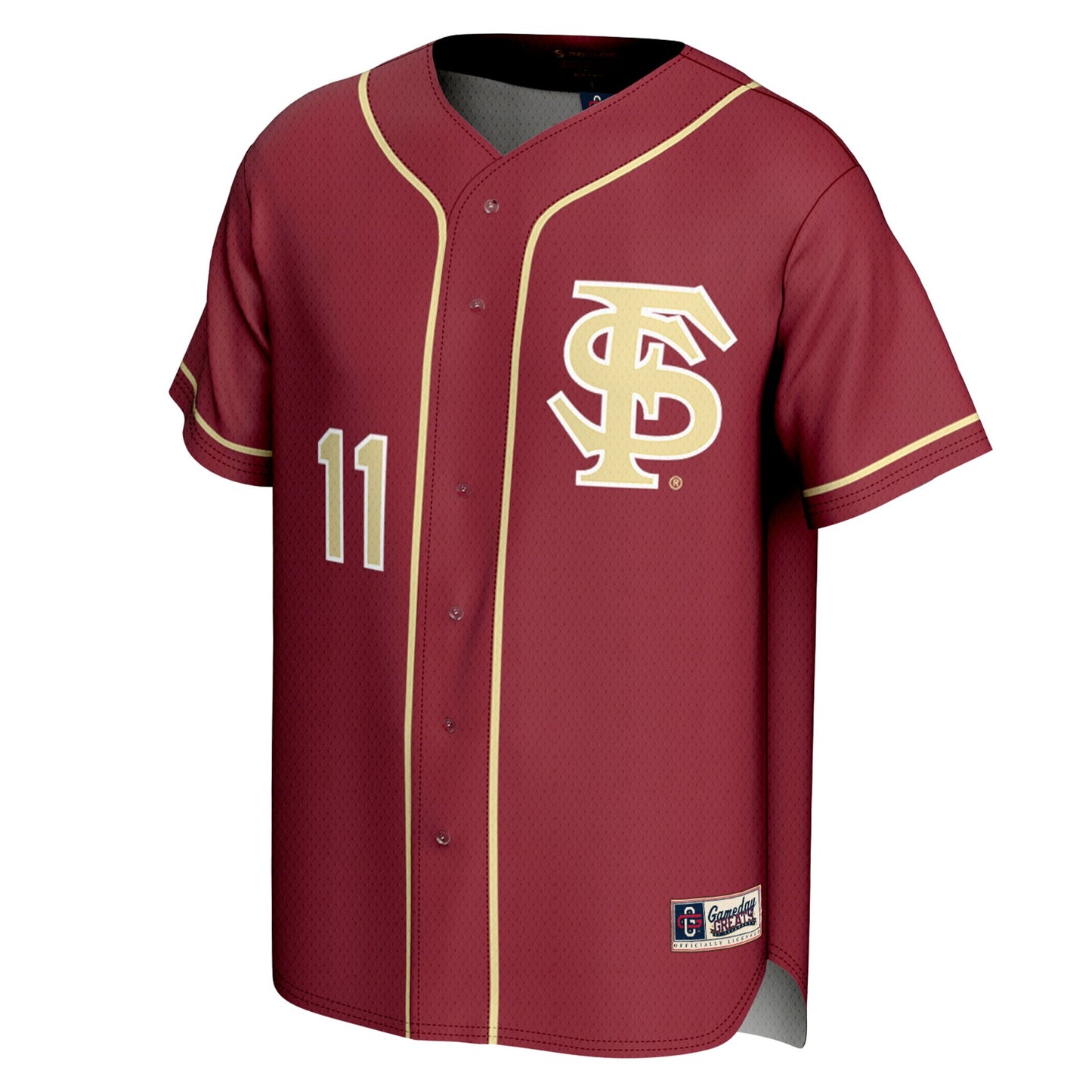 Mike Martin Florida State Seminoles GameDay Greats Unisex Lightweight Baseball Jersey - Garnet