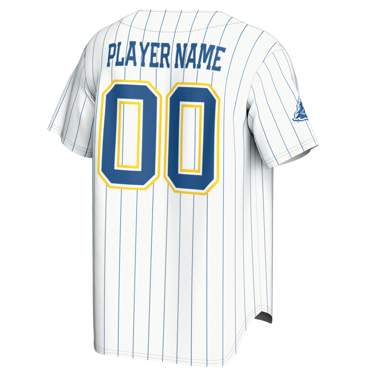Delaware Fightin' Blue Hens GameDay Greats Youth NIL Pick-A-Player Baseball Lightweight Jersey - White