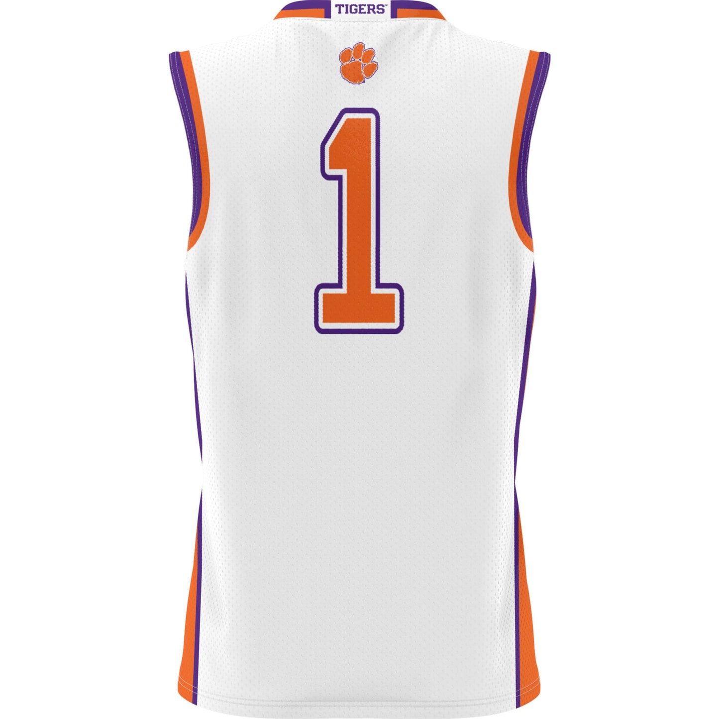 #1 Clemson Tigers GameDay Greats Youth Lightweight Basketball Jersey - Black