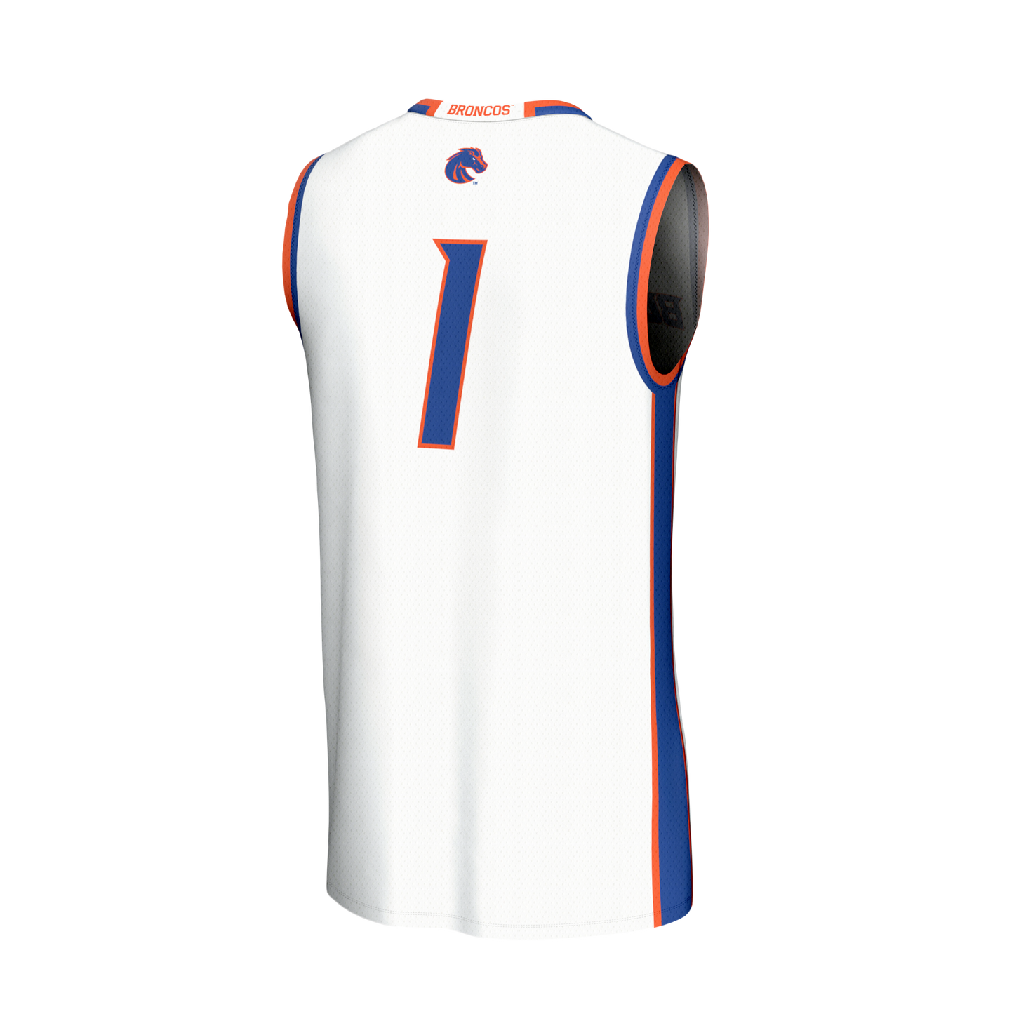 Boise State Broncos GameDay Greats Youth Lightweight Collegiate Basketball Fashion Jersey - White
