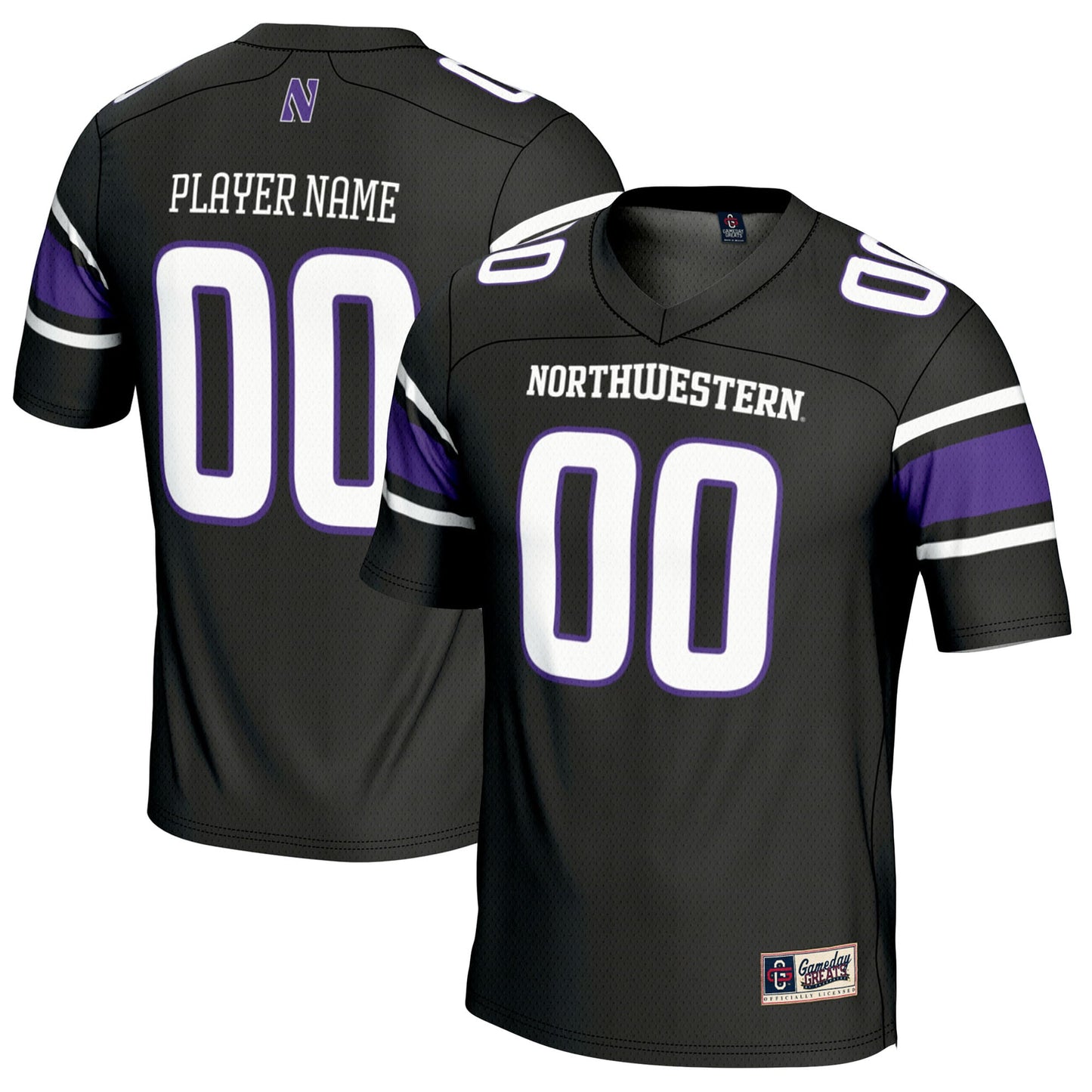 Northwestern Wildcats GameDay Greats NIL Pick-A-Player Football Jersey - Purple