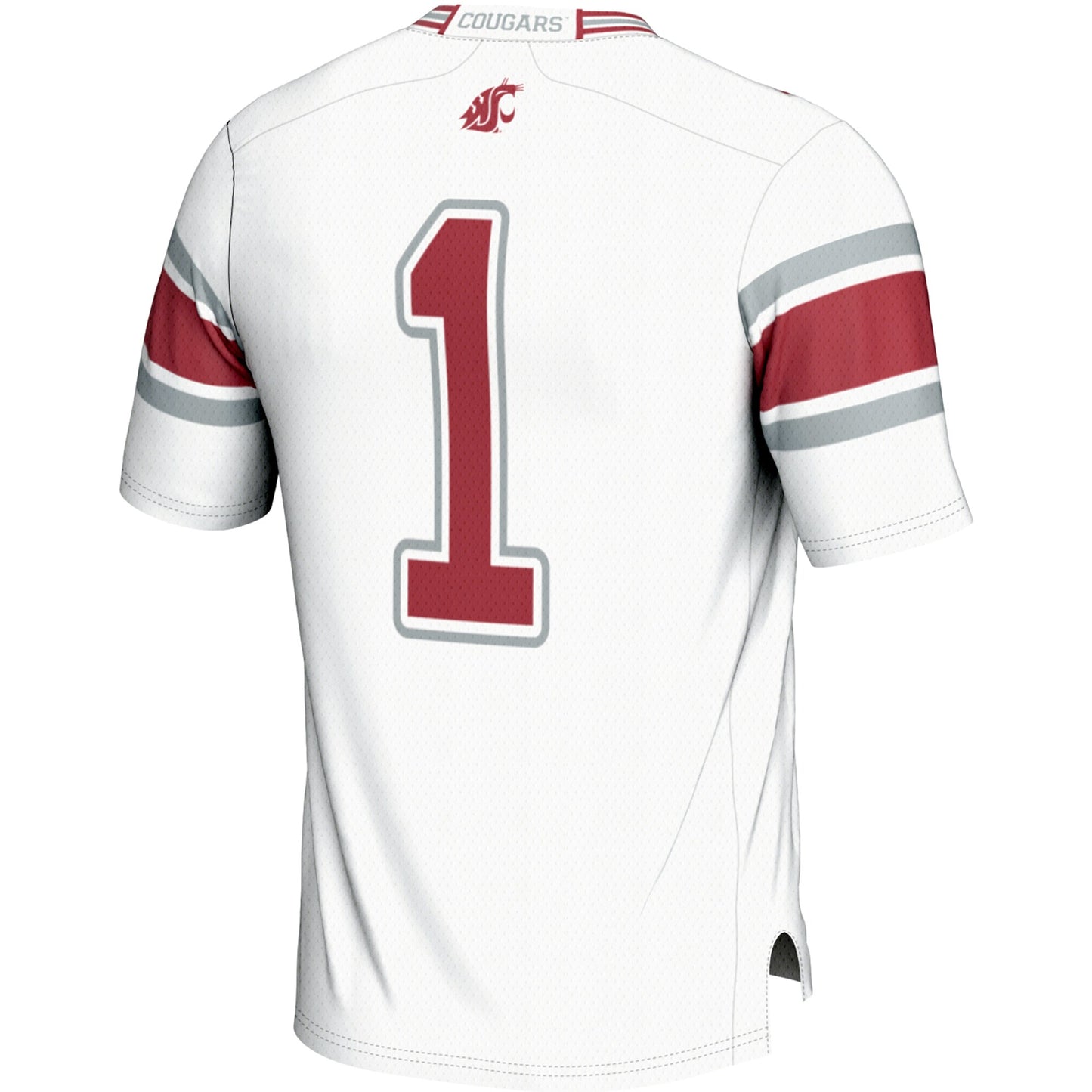 #1 Washington State Cougars GameDay Greats Youth Endzone Football Jersey - White