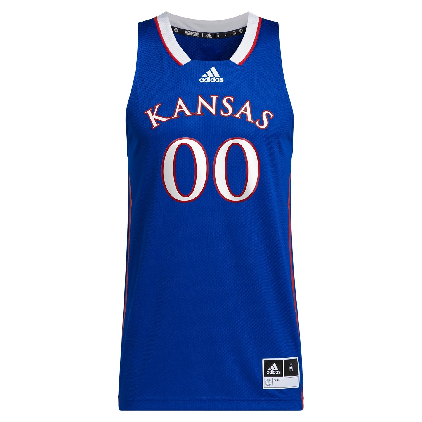 Kansas Jayhawks adidas Unisex Pick-A-Player NIL Women's Basketball Jersey - Royal