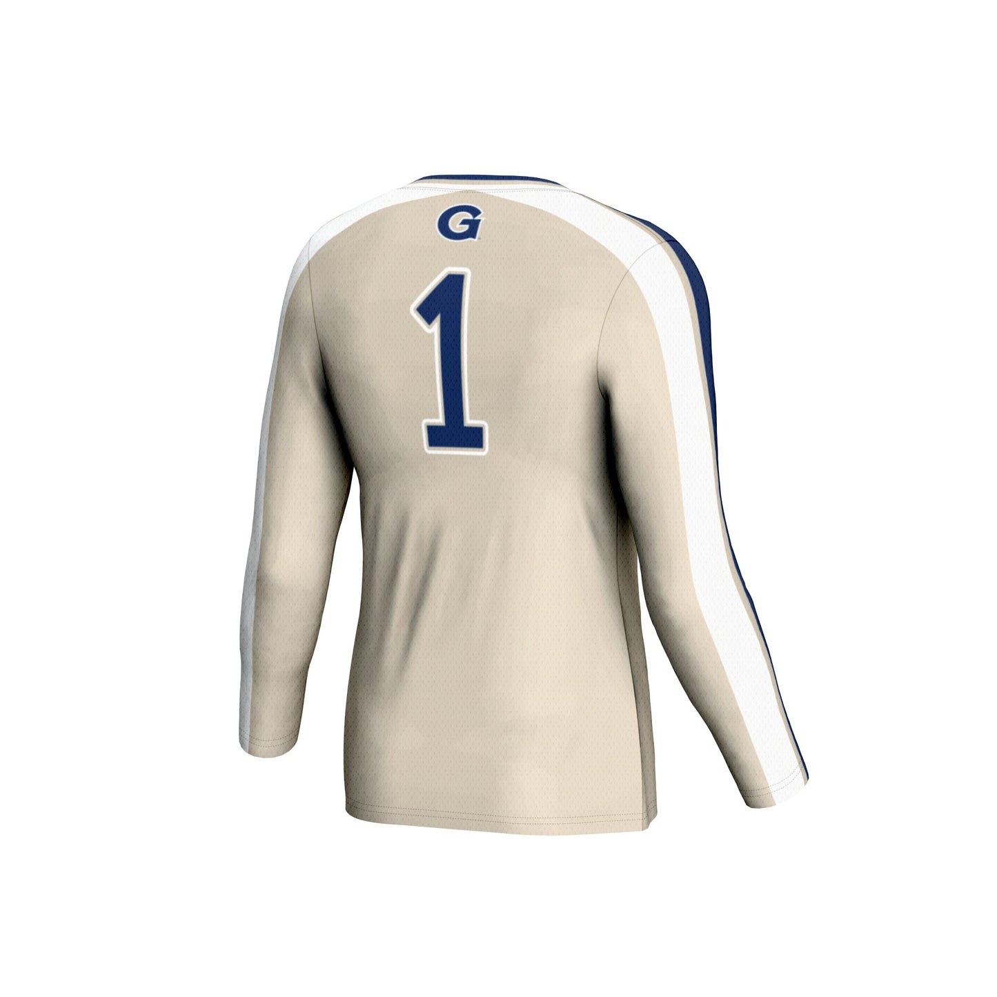 Georgetown Hoyas GameDay Greats Youth #1 Lightweight Volleyball Fashion Jersey - Gray