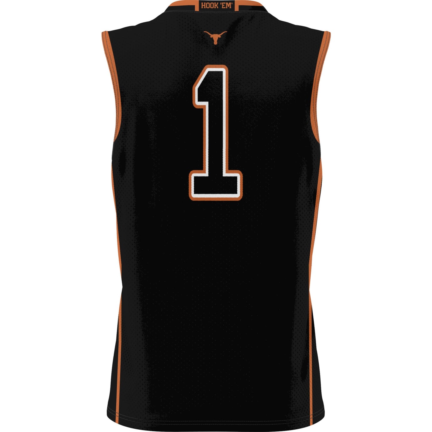 #1 Texas Longhorns GameDay Greats Youth Lightweight Replica Basketball Jersey - Black