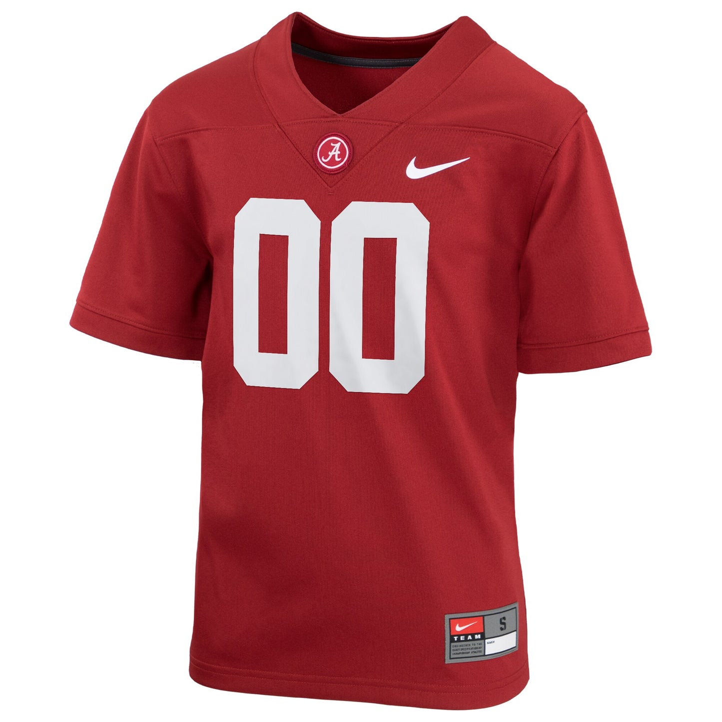 Alabama Crimson Tide Nike Youth  Custom Football Game Jersey – Crimson