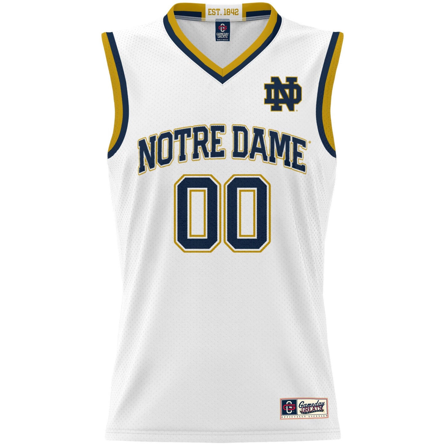 Notre Dame Fighting Irish GameDay Greats Youth NIL Pick-A-Player Lightweight Women's Basketball Jersey - Black