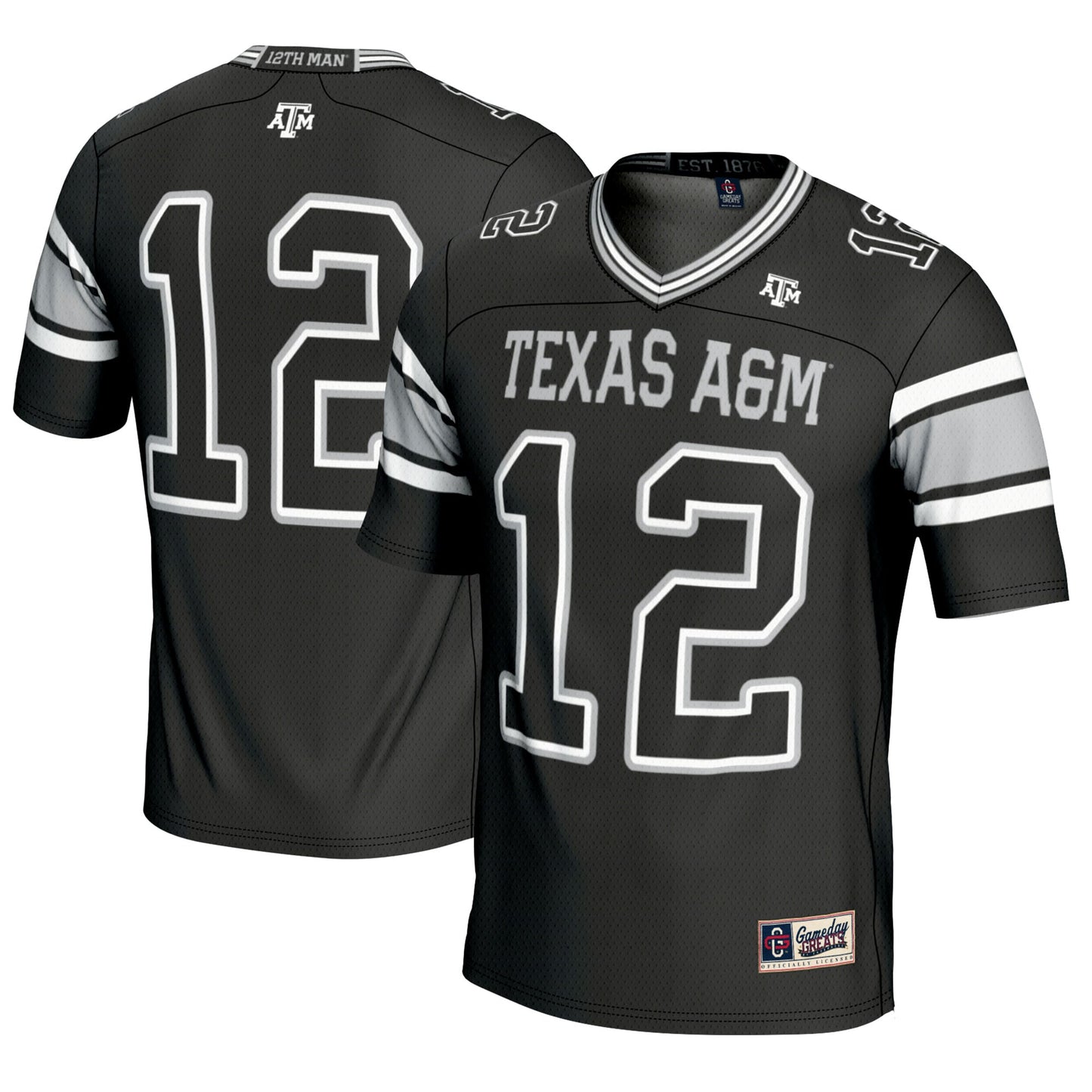 #12 Texas A&M Aggies GameDay Greats Football Lightweight Fashion Jersey - Maroon