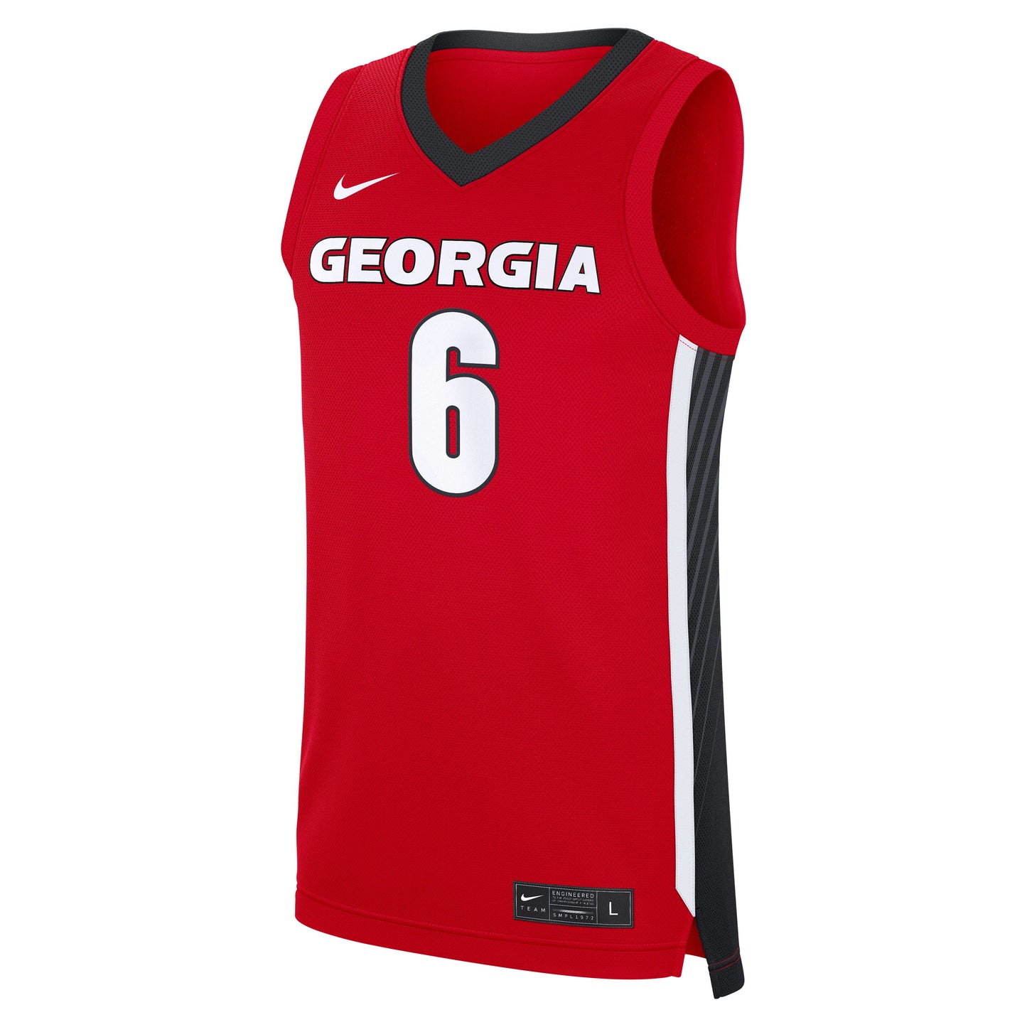 Kanon Catchings Georgia Bulldogs Nike NIL Men's Basketball Replica Jersey - Red