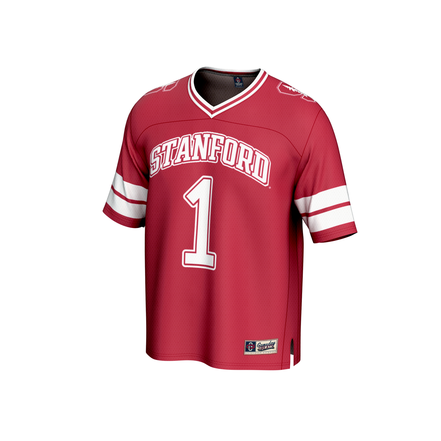 #1 Stanford Cardinal GameDay Greats Youth Collegiate Football Fashion Jersey - Cardinal