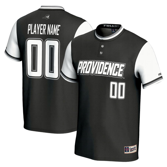 Providence Friars GameDay Greats Youth NIL Pick-A-Player Softball Lightweight Jersey - Black