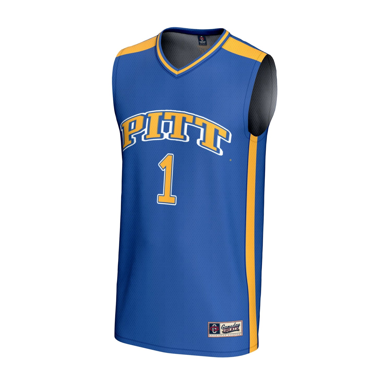 #1 Pitt Panthers GameDay Greats Youth Lightweight Collegiate Basketball Fashion Jersey - Royal
