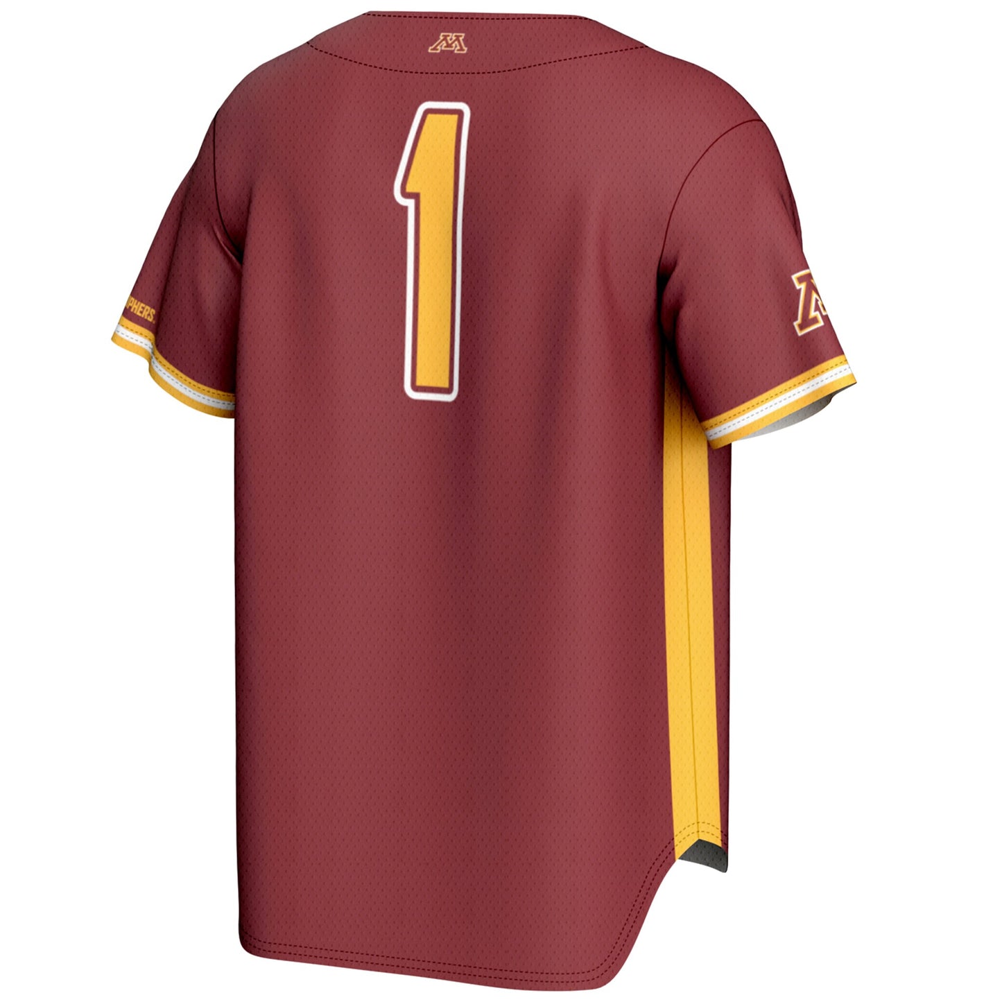 #1 Minnesota Golden Gophers GameDay Greats Youth Lightweight Baseball Jersey - Maroon