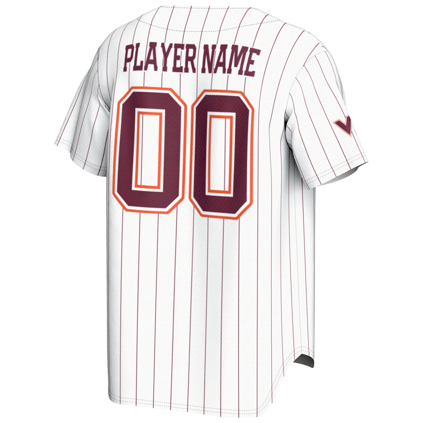 Virginia Tech Hokies GameDay Greats NIL Pick-A-Player Lightweight Baseball Jersey - Maroon