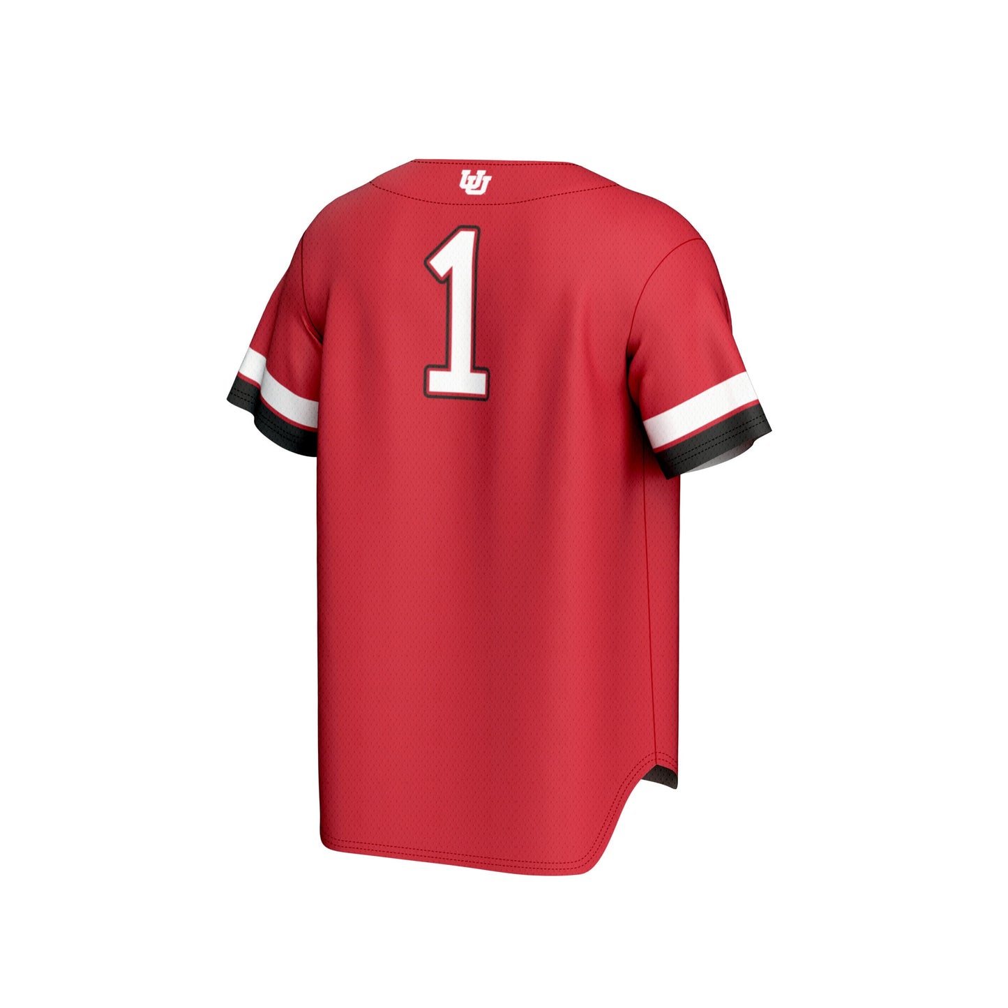 #1 Utah Utes GameDay Greats Unisex Lightweight Collegiate Baseball Fashion Jersey - Red