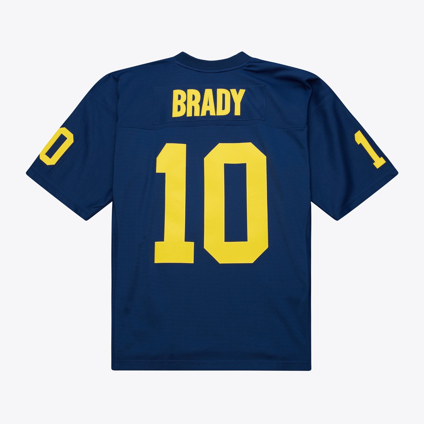 Tom Brady Michigan Wolverines Mitchell & Ness 1999 College Vault Jersey - Navy