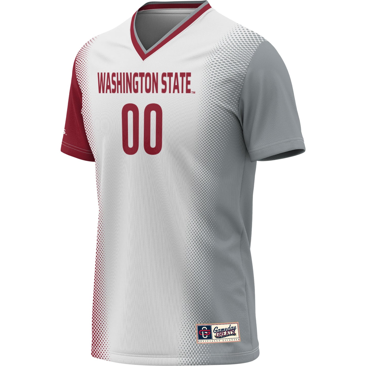 Washington State Cougars GameDay Greats Youth NIL Pick-A-Player Lightweight Women's Soccer Jersey - White