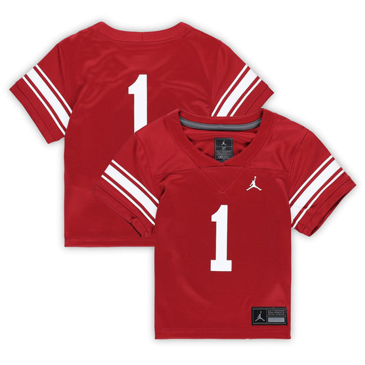 #1 Oklahoma Sooners Nike Toddler Alternate Untouchable Replica Football Jersey - Crimson