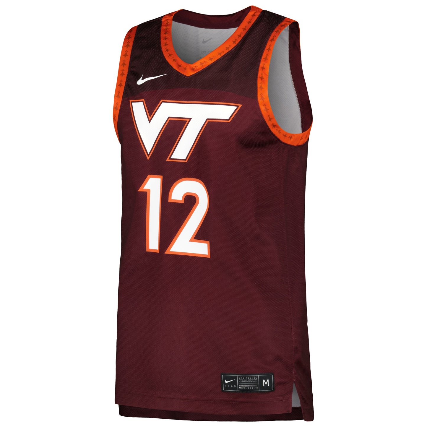 Virginia Tech Hokies Nike Replica Basketball Jersey - Maroon